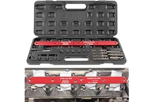 LAIKOU 71400 Manifold Drill Template fit for GM/Chevy LSIII 4.8L, 5.3L, 6.0L Motors 1999-2007 - Removal Tool Kit Remove Broken Exhaust Precision Manifold Bolts Stud Without Damage Cylinder Head
