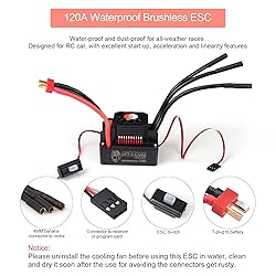 RC Car 1:10 Scale 3650 5200KV Brushless Motor