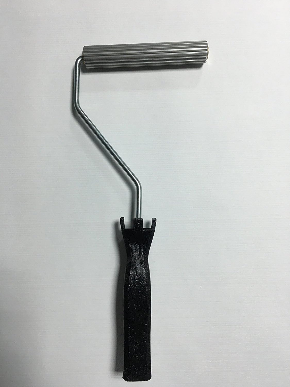 3/4"x 6" Fiberglass Laminating Roller Bubble Roller for Resin Black Handle Laminating Paddle Roller for Composite