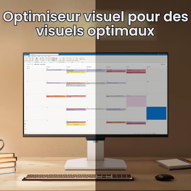 GW2790TE – Écran IPS 27" FHD 1080p 144Hz Eye-Care Bureau, USB-C, 1920x1080, Optimiseur visuel, Anti-Scintillement, Low Blue Light, Cadre Ultra-Fin, certifié TÜV, Design Ergonomique, Eye-Care U