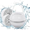 Bath Filter for Tub Faucet Fitespot, Bath Water Filter 2 Filters Cartridges 10 Stages Filtration, Bath Filter Faucet 2,500 Gallons Removes Chlorine, Shower Filter for Healthier Skin Hair (White)