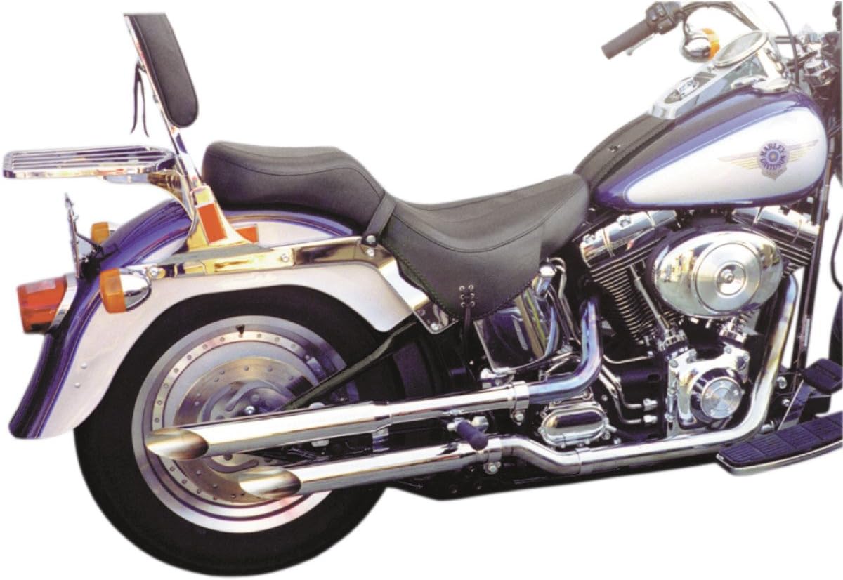 Cycle Shack Slip-On Muffler - SS Side Slash - Chrome , Color: Chrome MHD-138-SS