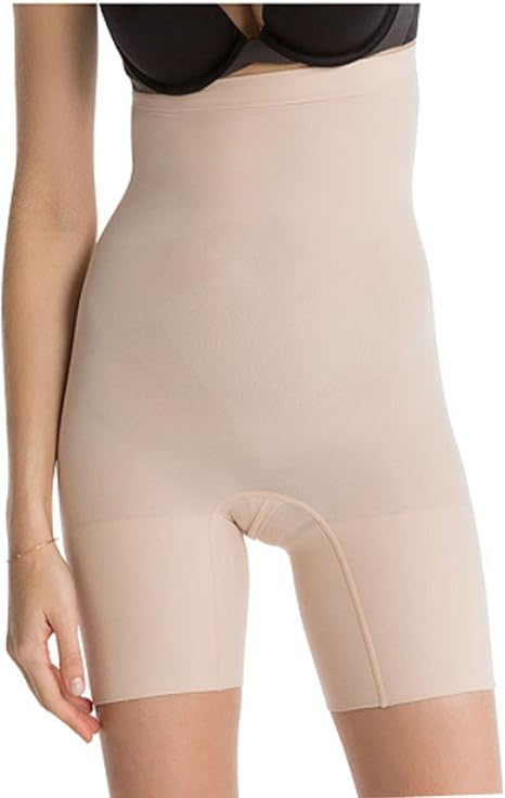spanx women's higher power tummy control shorts
