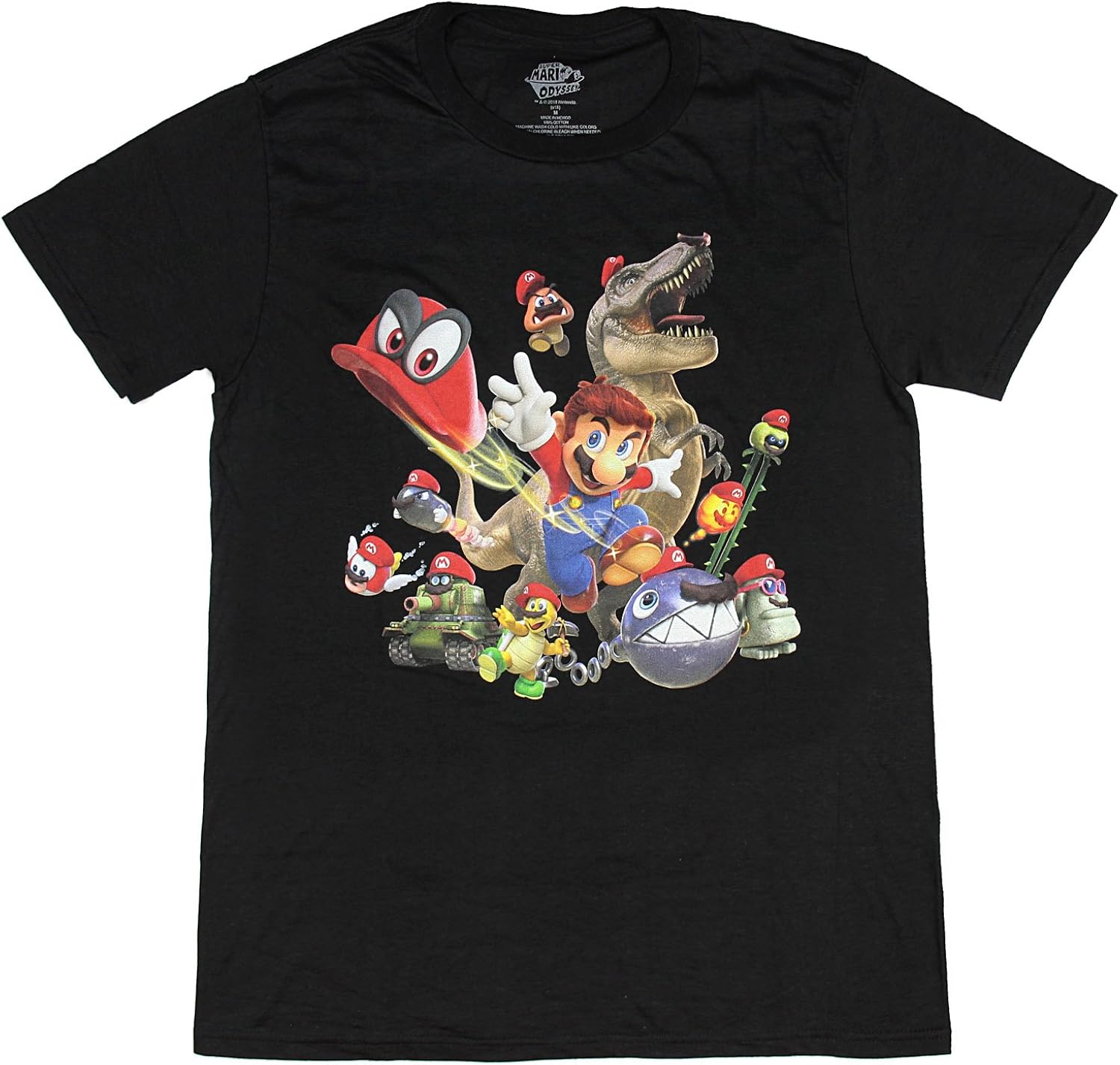 Super Mario Odyssey S Capture Character Group T Shirt Kitilan