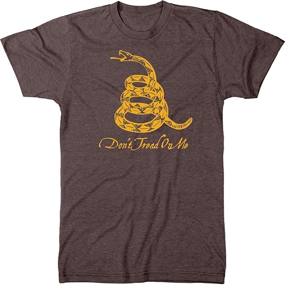 Amazon.com: Don't Tread On Me Gadsden Flag Men's Modern Fit Tri-Blend T-Shirt: Clothing