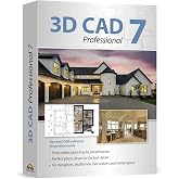 3D CAD 7 Professional - Plan &amp; design buildings from initial rough sketches to the finished blueprints - CAD and architecture software