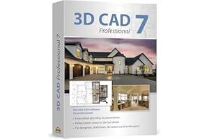 MARKT + TECHNIK 3D CAD 7 Professional - Plan & design buildings from initial rough sketches to the finished blueprints - CAD and architecture software