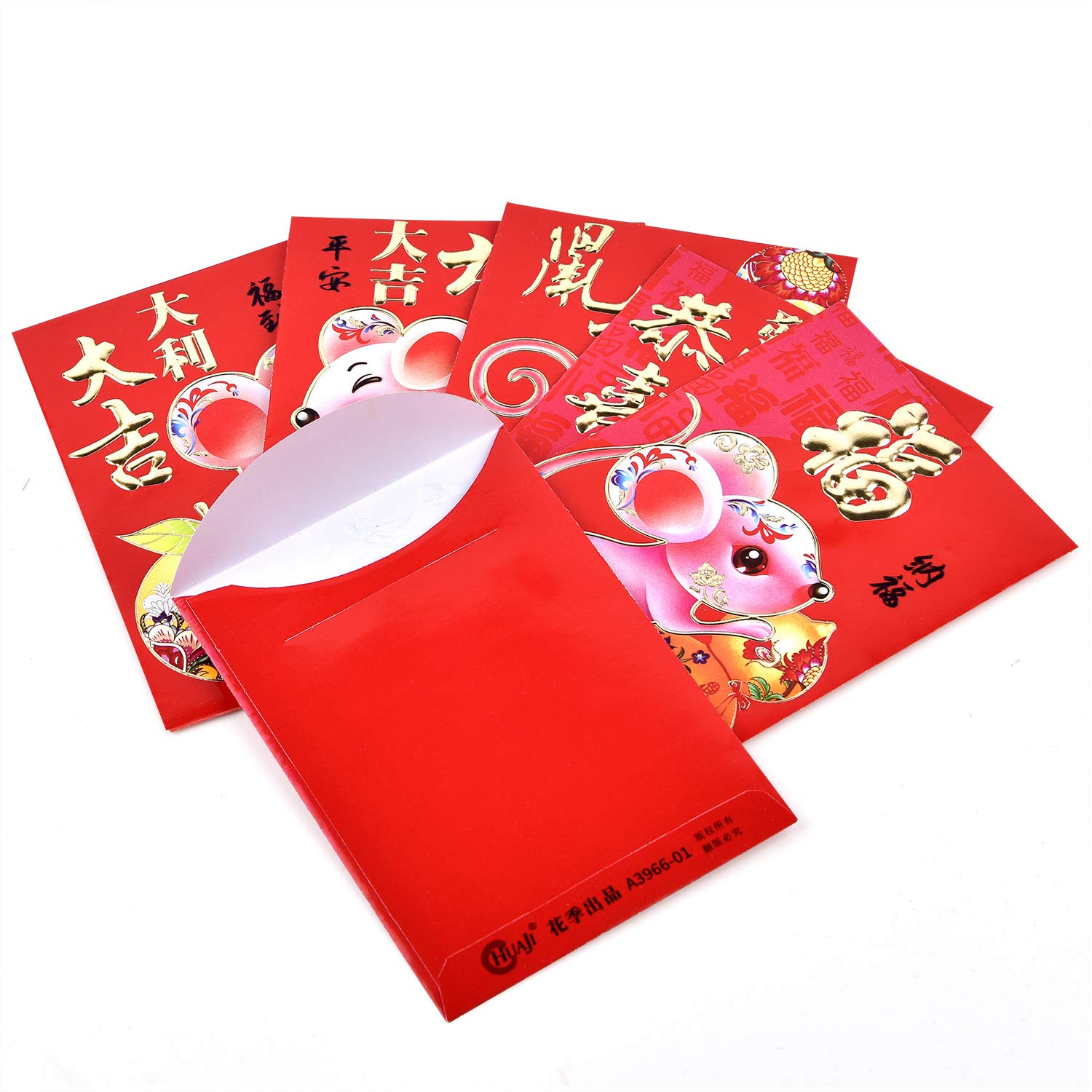 Zealor 48 Pieces Chinese Red Envelopes Lucky Money Envelopes Hong Bao Gift Envelopes Red Packet For New Year Large Size 9x16 5 Cm Envelopes Mailers Shipping Supplies Office Products Environews Tv