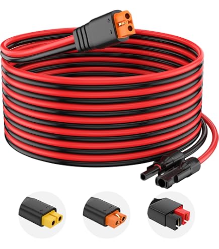 Câble D'Extension XT60i Mâle Vers Femelle – Longueurs Au Choix Pour Panneaux Solaires, Batteries Et RC