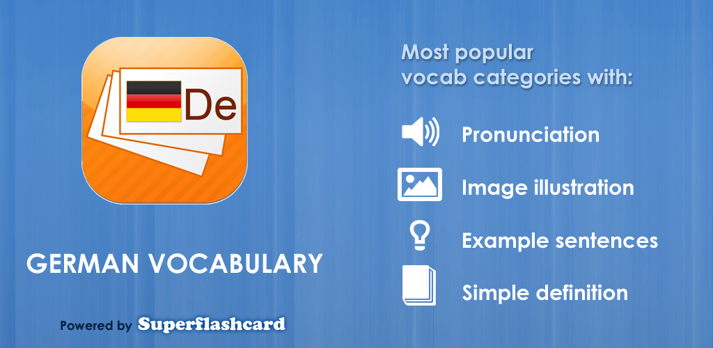 German Flashcards Appstore for Android