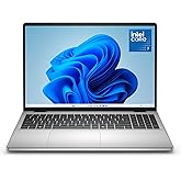 Dell 16 Laptop DC16251-16.0-inch 16:10 FHD+ Display, Intel Core 7 150U, 16GB DDR5 RAM, 1TB SSD, Intel Graphics, Windows 11 Home, Onsite Service - Platinum Silver