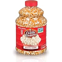 Orville Redenbacher’s Original Gourmet White Popcorn Kernels, 30 Ounce, Pack of 6