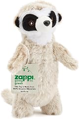 Zappi Co Ultra Soft Meerkat Plush Toy 20cm Recycled Fill Newborn Gift view 4