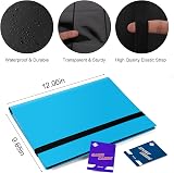 TiopLior Trading Card Binder 360 Pockets Blue 20 Pages 9-Pocket Side Loading view 2