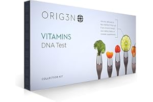 ORIG3N Genetic Home Mini DNA Test Kit, Vitamins