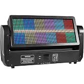 JUNMAN 400W RGBW Led Moving Head Strobe Light DJ Disco Stage Lights | Stage Wash Effect Panel Lights