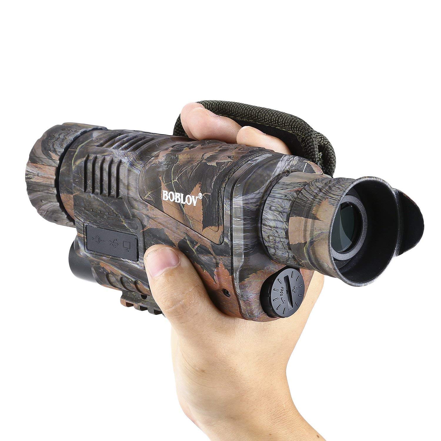 Gafas monocular de visión nocturna, 5 cámaras de vídeo digital ...