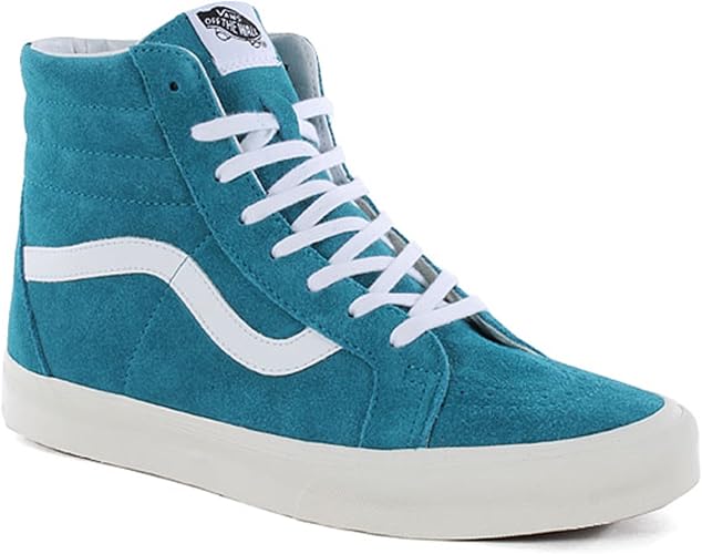 turquoise high top vans