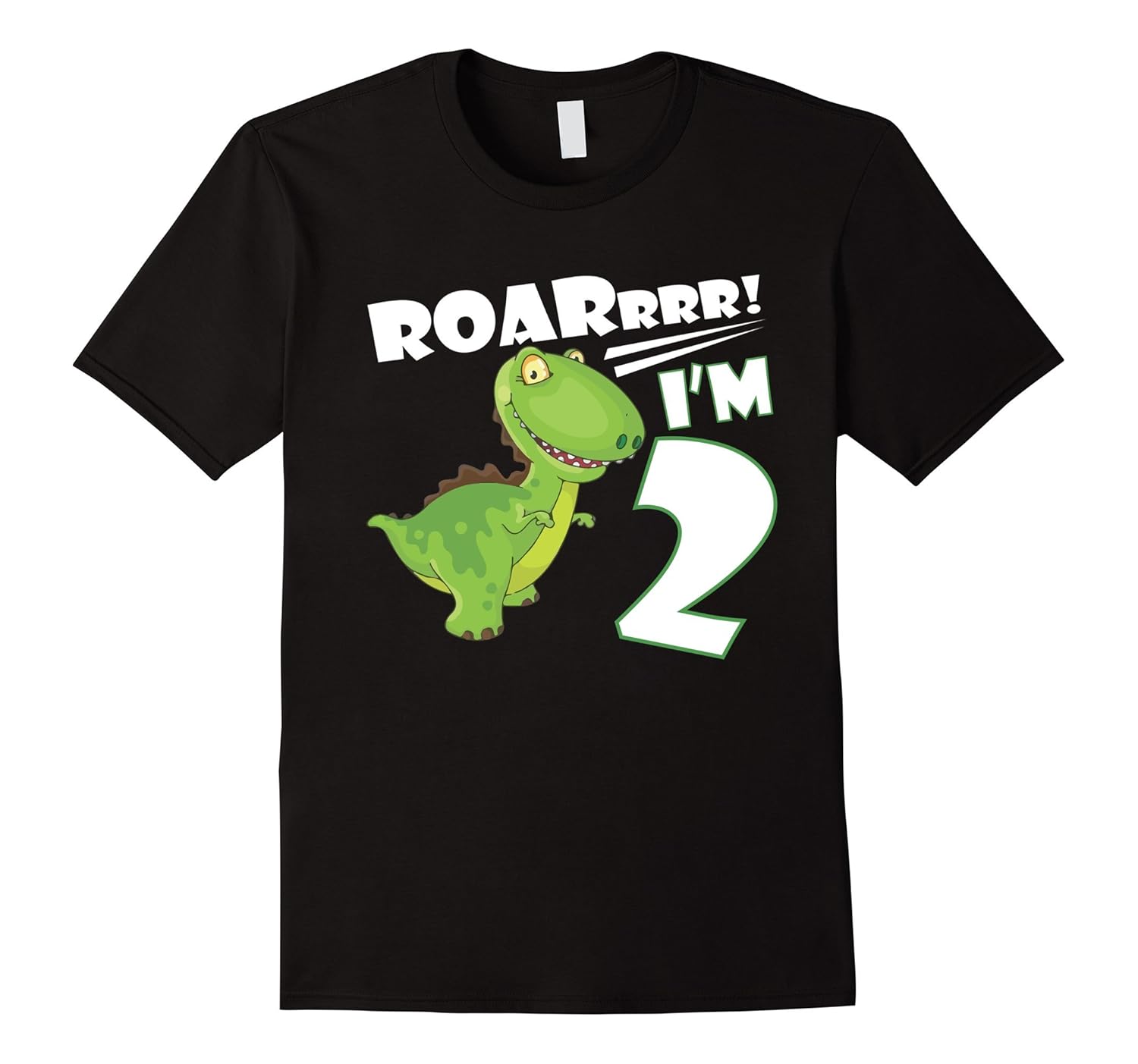 2nd Birthday Shirt Dinosaur Gift TShirt For 2 Year Old BoyArt