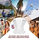 Kensington Men’s Sport Socks 10 Pairs White Crew Cushioned Cotton Size 6-11 view 2