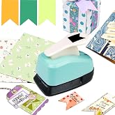 Banner Punch, 1 in Scrapbook Punches, Paper Punch, Punch for Paper Crafts | Craft Punch, Paper punches for crafting, Journal Memory Scrapbook, Gifts, Decor Banner, Classroom Use about Art DIY Works