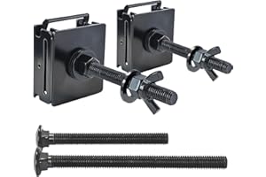 MorScan E-Track Spare Tire Holder Mounts, E Track Double Fittings Spare Wheel Carrier, Upgraded Etrack Rail Accessories for Trucks, Enclosed Trailers, Vans, Garages, Warehouses