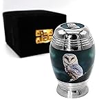 Owl Cremation Urn for Ashes Adult Male & Female