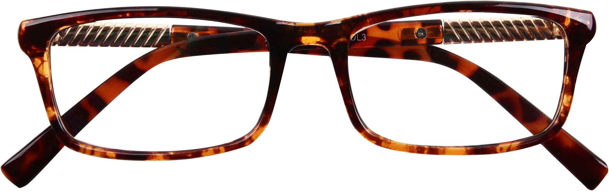 Bi Tao Tortoiseshell frame Reading Glasses 4.50 Strengths Men Women Full Frame Reading Eyeglasses