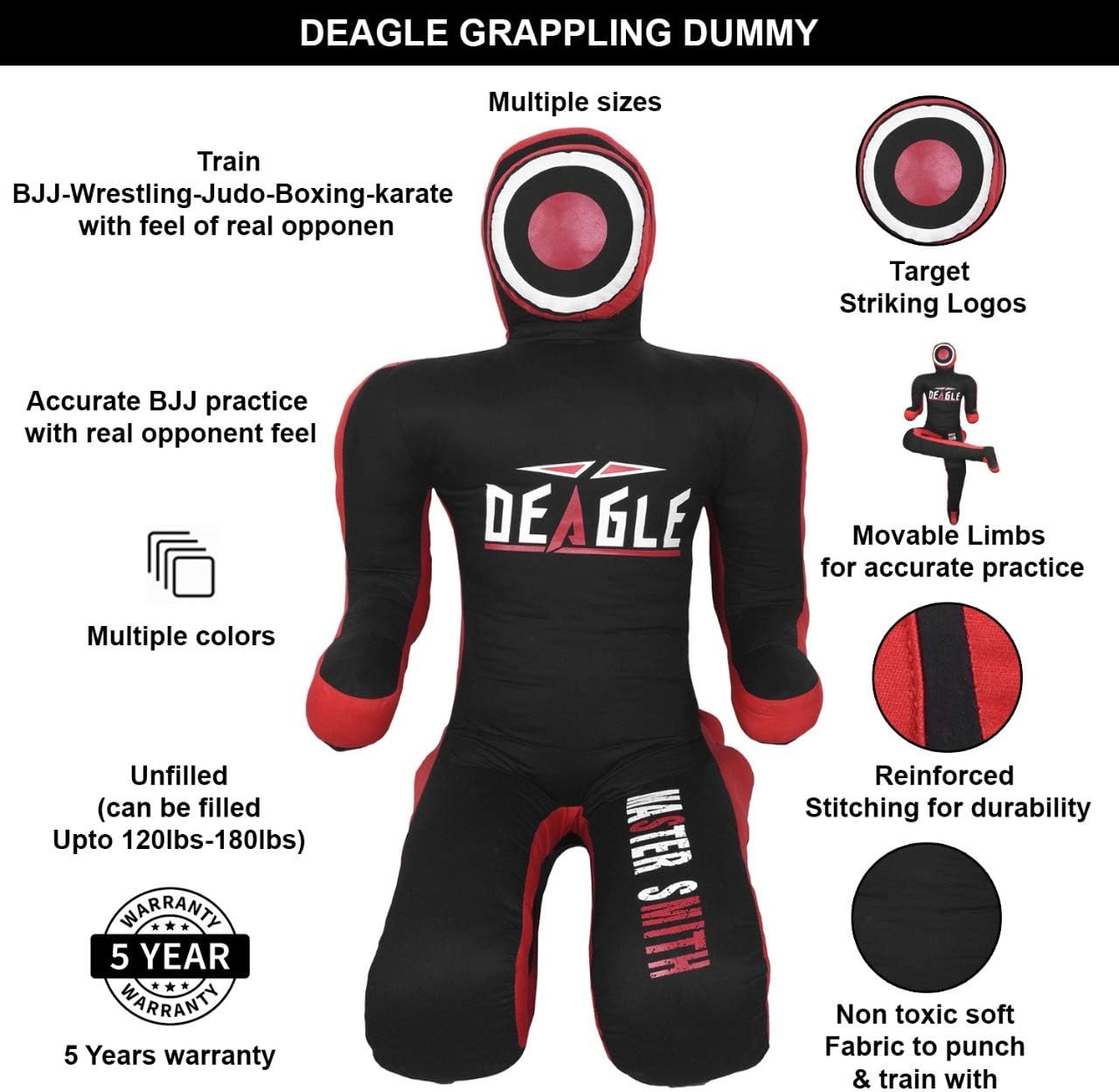 Deagle grappling dummy Clearance