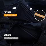 Favoto Waterproof Motorbike Cover XXL 245x105x125 cm Oxford Dustproof view 7