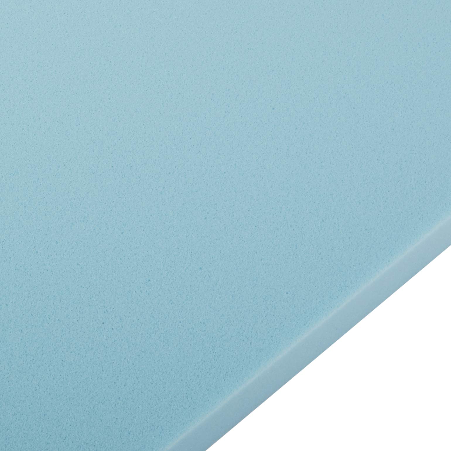 AmazonBasics Cooling Gel-Infused Memory Foam Topper, CertiPUR-US Certified - 2-Inch, Queen