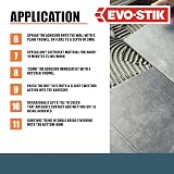 EVO-STIK Grey Tile Adhesive 20kg - Waterproof Floor Wall Interior Exterior view 5