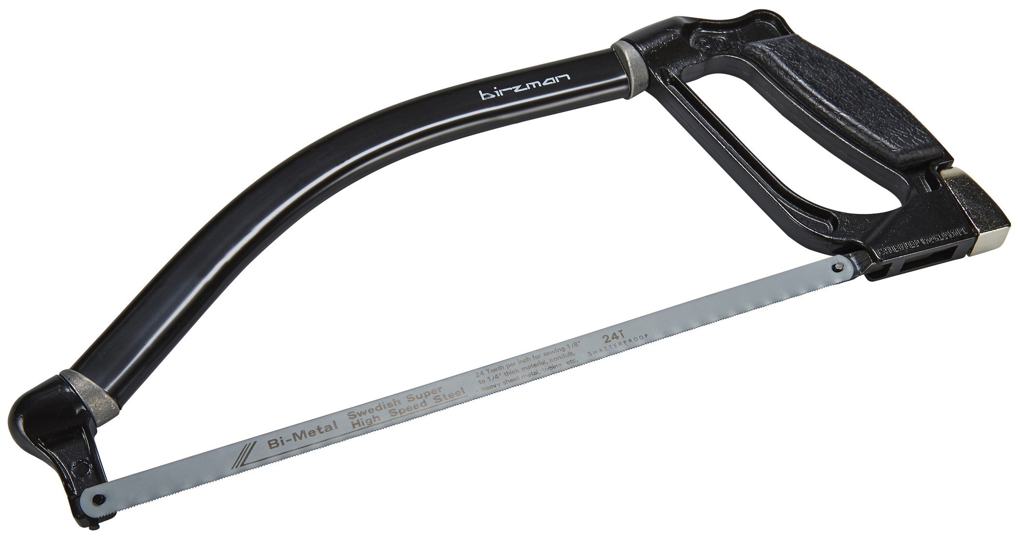 Birzman Hacksaw 12" – Durable and Precise Cutting Tool for Bike Frame, Components, and DIY Projects, High-Quality Construction