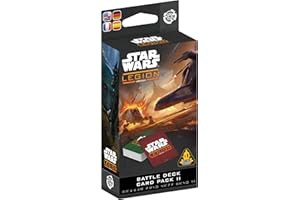 Asmodee Star Wars: Legion Battle Deck Card Pack II - Tabletop Miniatures Game, Strategy Game for Kids and Adults, Ages 14+, 2