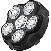 HUMMINGBIRD MK3 QuickSwap Replacement Blade Head, Genuine Blade Head Refill, Easy to Install, Magnetic 6-Blade Head, Flexible Hypoallergenic Stainless Steel Blades, Black