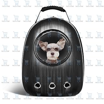 THE DDS STORE Pet Astronaut Capsule Breathable Backpack Carrier for Dog and Cat