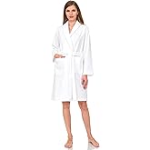 TowelSelections Women’s Robe, 100% Cotton Short Terry Shawl Bathrobe
