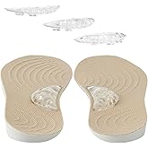 Besnoht Adjustable Supination Insoles,Different Heights Arch Support Orthotic Inserts for O/X Type Legs,Relief Men and Women's Flat Feet,Plantar Fasciitis,Heel Pain and Knee Pain (Size : 43)