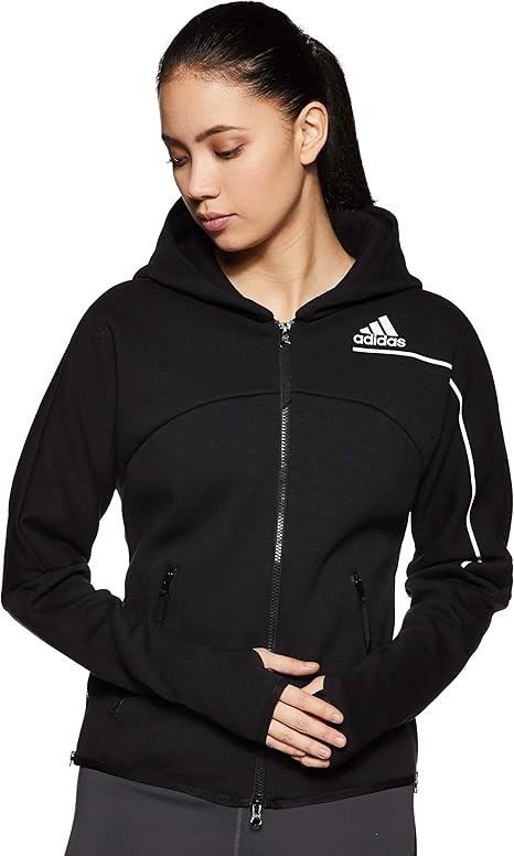 Adidas Women S W Zne Hd Sweatshirt Amazon Co Uk Clothing