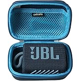 adada Hard Travel Case for JBL Go 3 / JBL GO 4 Portable Bluetooth Speaker (Blue)