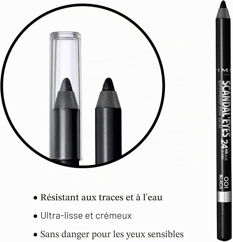 - Crayon Khôl Exaggerate Waterproof - Couleur intense - Texture Douce - 006 Green - 1,3gr