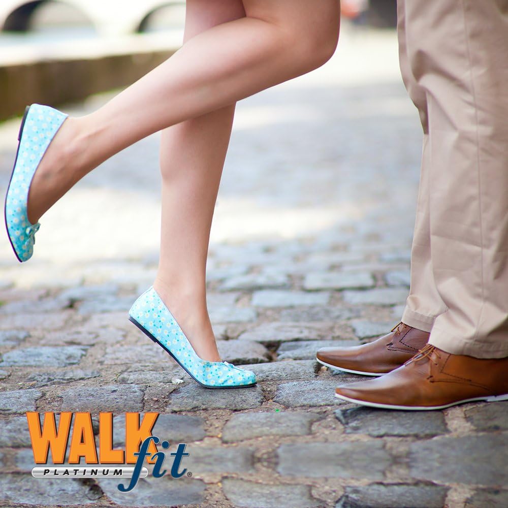 WalkFit Platinum Foot Orthotics Plantar Fasciitis Arch Support Insoles -Relieve Foot, Back, Hip, Leg, and Knee Pain- Improve Balance Alignment-for Men and Women -Over 10 Million Sold!: Sports & Outdoors