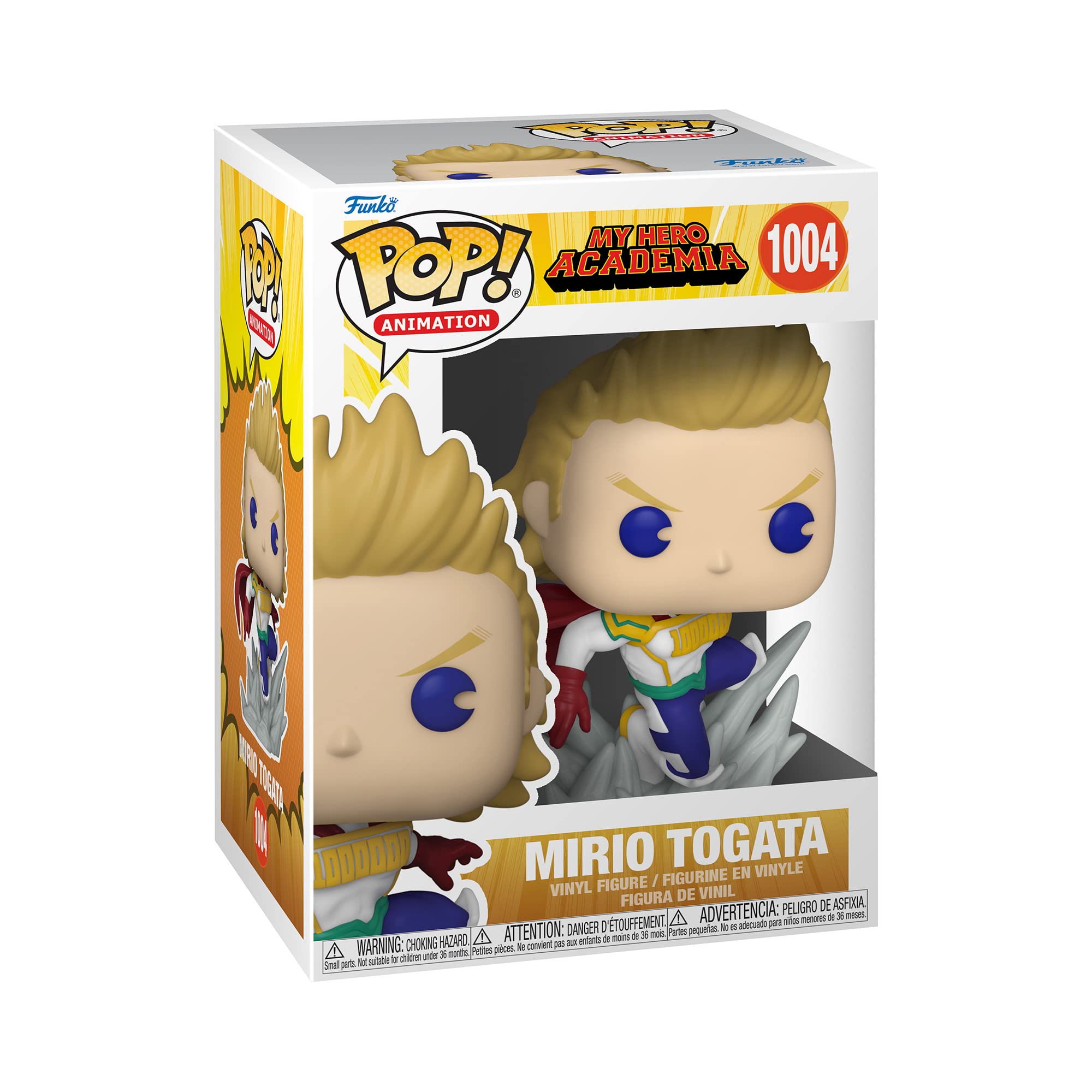 Funko POP! Animation: MHA - Mirio Togata - Lemillion - Le Million - My Hero Academia - Collectable Vinyl Figure - Gift Idea - Official Merchandise - Toys for Kids & Adults - Anime Fans