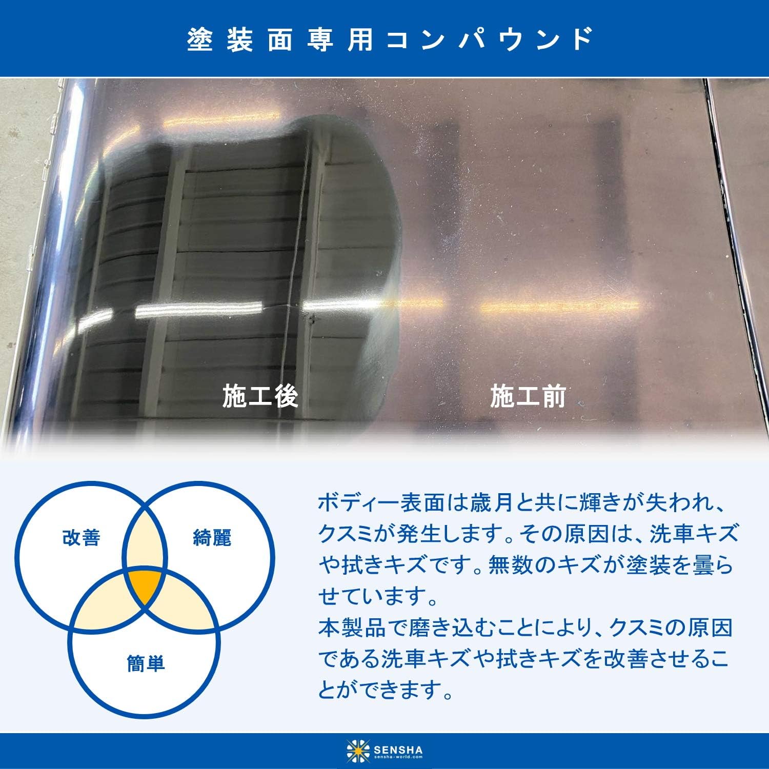 Amazon 洗車の王国 研磨剤 スクラッチカット 4lコンパウンドキズ消し コート下地処理剤 洗車用品 916 4 車 バイク 車 バイク