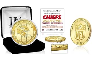 HIGHLAND MINT Highland NFL 2023 AFC West Division Champions Coin