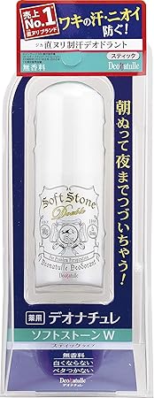 Amazon 医薬部外品 デオナチュレ ソフトストーンw ワキ用 直ヌリ 制汗剤 スティック 単品 g デオナチュレ デオドラント 制汗剤 通販