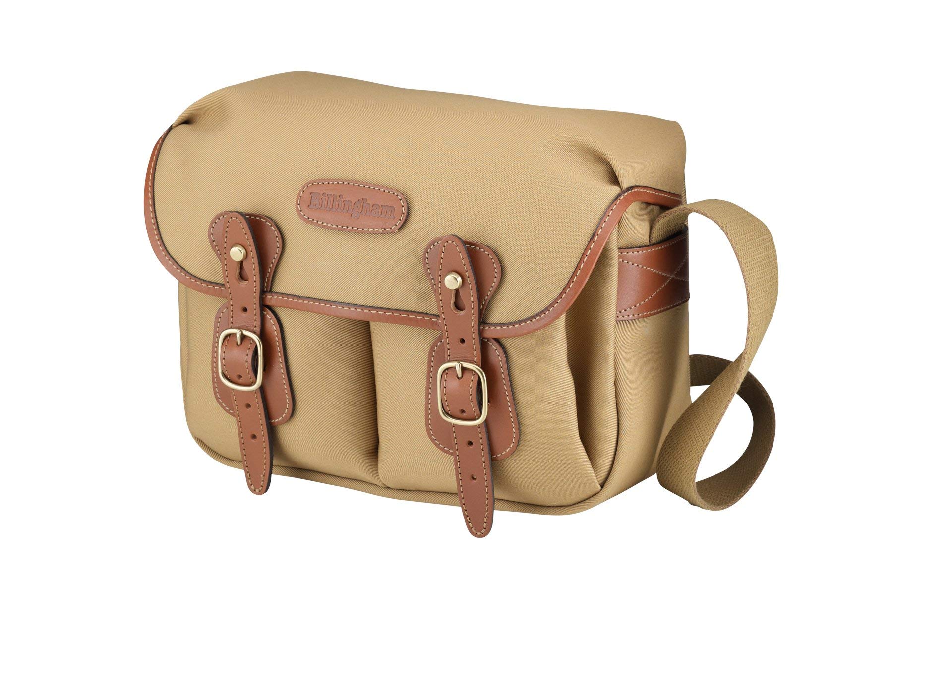 Billingham Hadley Small Camera Bag (Khaki Canvas/Tan Leather)