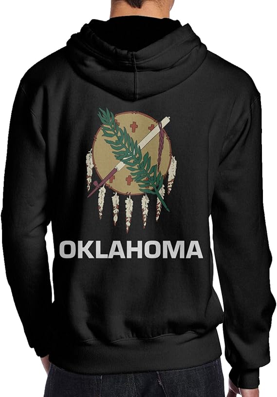 Download Amazon.com: XMmansbdian Flag of Oklahoma Men's Back Print ...