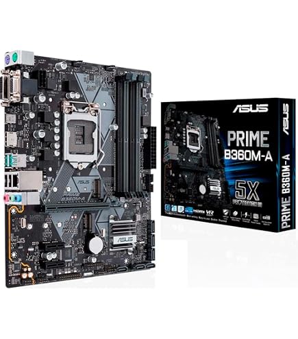 CPU付き　ASUS　PRIME H310M-AT R2.0 LGA1151 Amazon.com: ASUS Prime H310M-E LGA1151 (300 Series) DDR4 HDMI VGA