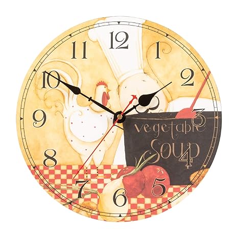 Buy Ki Store Chef Wall Clock For Kitchen Dinning Restaurant Cafe